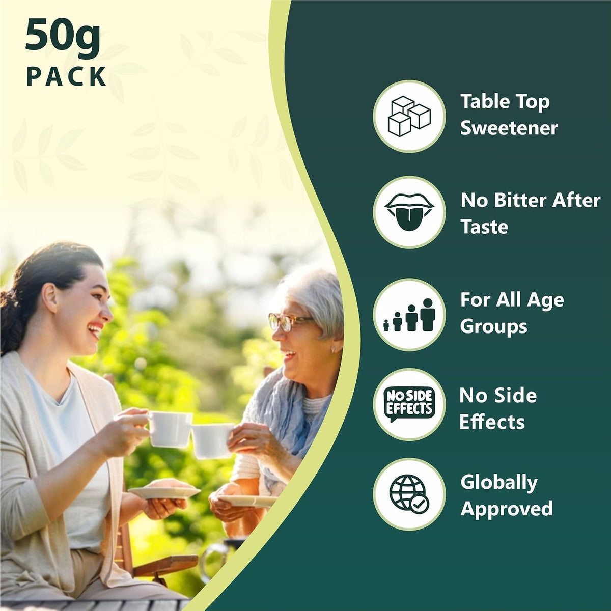 Zindagi Stevia Liquid (FosStevia) & Natural Stevia Powder | 100% Natural Zero-Calorie Sugar-Free Sweetener Combo Pack