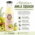 Baramasa Harvest Amla Squash (500ml) | Himalayan Indian Gooseberry Drink | Rich in Vitamin C & Digestive Support