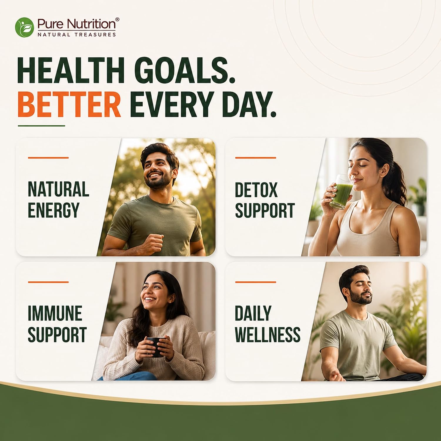 Pure Nutrition Organic Spirulina 100g | Superfood Powder | Plant-Based Protein & Wellness Support