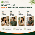 Pure Nutrition Slippery Elm 60 Capsules | Herbal Digestive & Gut Health Support