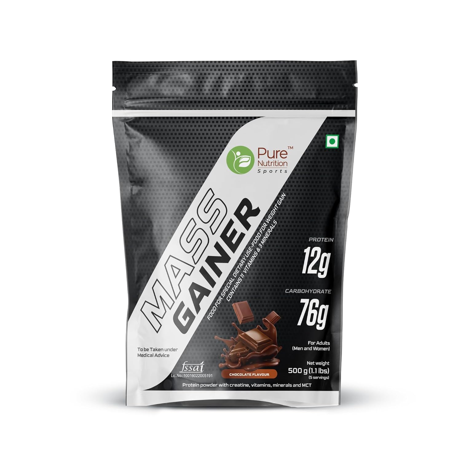 Pure Nutrition Mass Gainer Chocolate