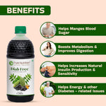 Pure Nutrition Diab Free Juice – 1000ml | Herbal Wellness Blend | Daily Metabolic Support