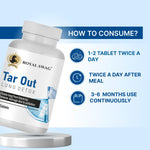 Royal Swag Ayurvedic Lung Detox Tablets - Natural Tar Cleanse & Respiratory Support (60 Count)