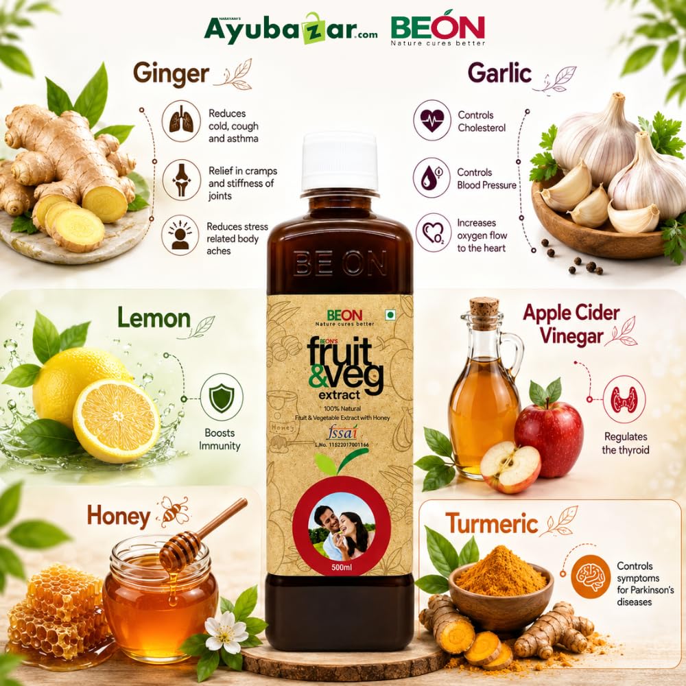 BEON Fruit & Veg Extract With Honey (500ml)