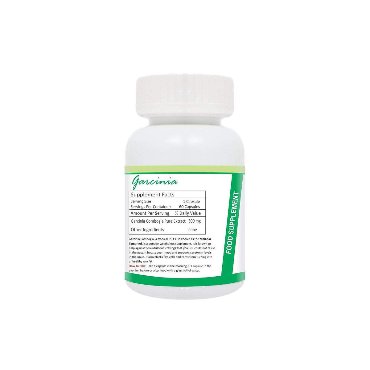 Zindagi Garcinia Cambogia Extract Capsules | Natural Weight Loss & Fat-Blocking Supplement (60 Capsules - Pack of 2)