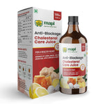 MAPL Anti Blockage Cholesterol Care Juice 500ml | Garlic, Ginger, Lemon & Apple Cider Vinegar | Supports Heart Health & Cholesterol Balance