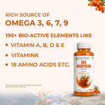 Pure Nutrition Sea Buckthorn Concentrate Juice 500ml | Antioxidant & Wellness Support