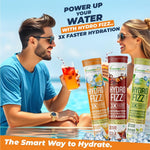Vitaminnica Hydro Fizz Electrolyte Effervescent Tablets - Orange Hydration Drink (2-Pack, 40 Count)