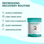 Pure Nutrition Epsom Salt 900g | Magnesium Sulfate Salt | Bath Soak & Relaxation Support