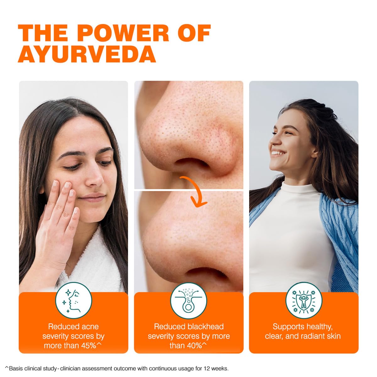 Himalaya Organic Neem Caplet | Skin Wellness| Controls acne | Helps fight acne