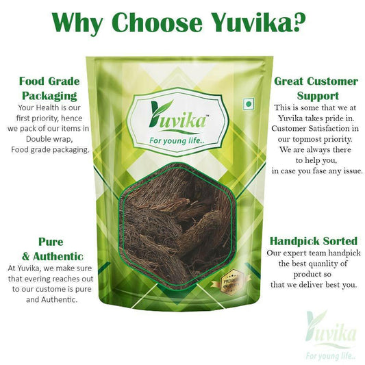 YUVIKA Jatamansi Powder - Baalchad - Nardostachys Jatamansi - Nard Indian (200 Grams)