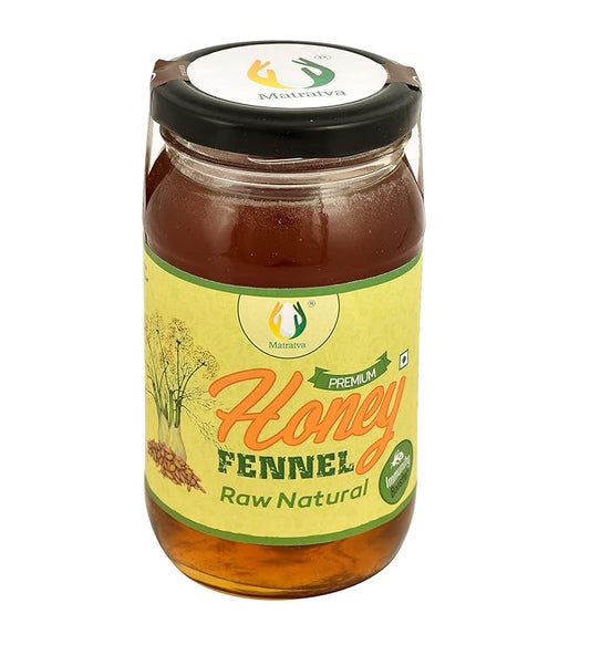 Matratva Organic Premium Fennel Honey Raw Natural Immunity Booster