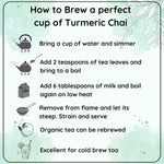 Radhikas Fine Teas Immunity Turmeric Tulsi Liqourice Chai - Cleanse & Restore Health - 100gm