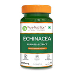 Pure Nutrition Echinacea Capsules - Powerful Antioxidant & Immune Booster | Natural Support for Immune Defense & Respiratory Health | Anti-Inflammatory Properties for Overall Wellness - 120 Veg Caps