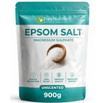 Pure Nutrition Epsom Salt 900g | Magnesium Sulfate Salt | Bath Soak & Relaxation Support