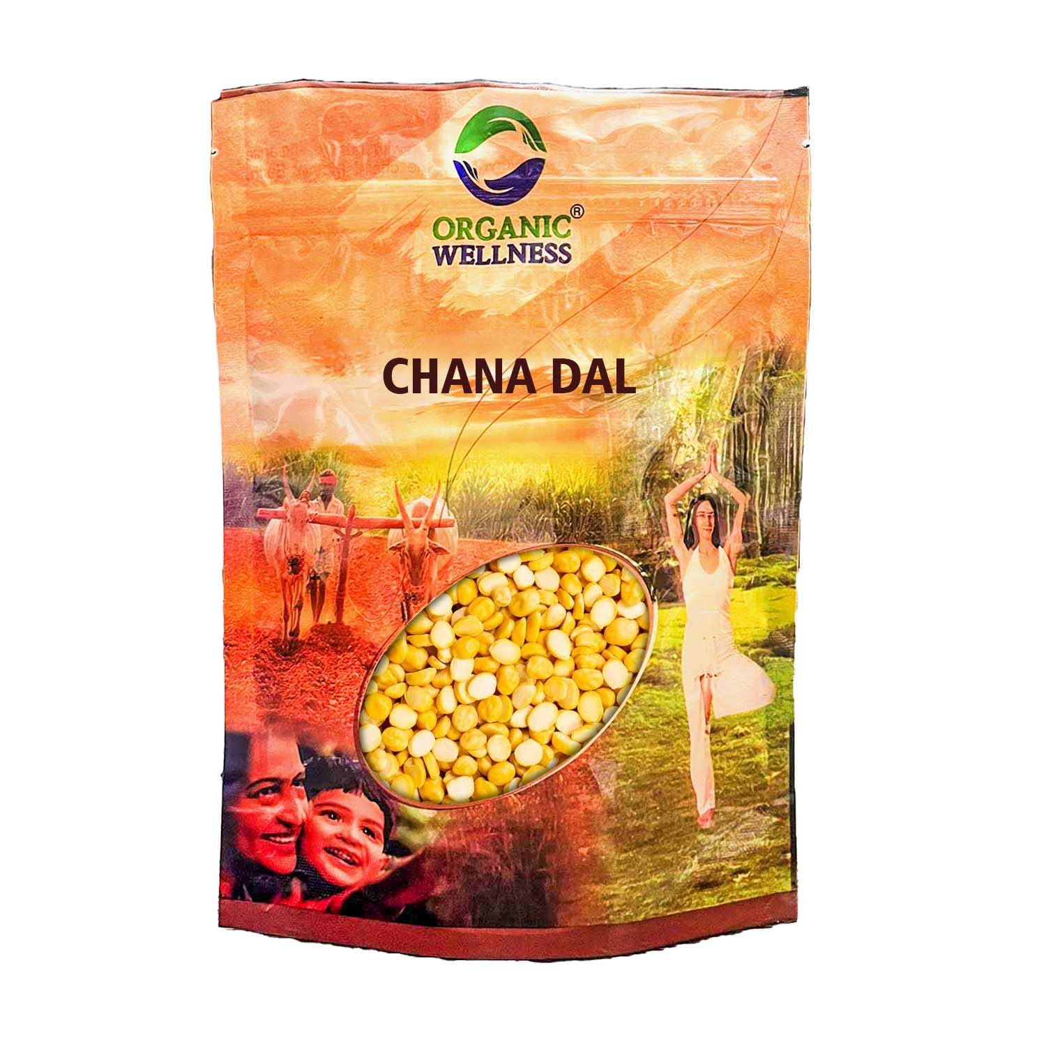Organic Wellness Chana Dal - 450 grams