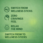 Royal Swag Ayurvedic Herbal Wellness Sticks Paan Flavour - 100% Tobacco & Nicotine Free (10 Sticks)
