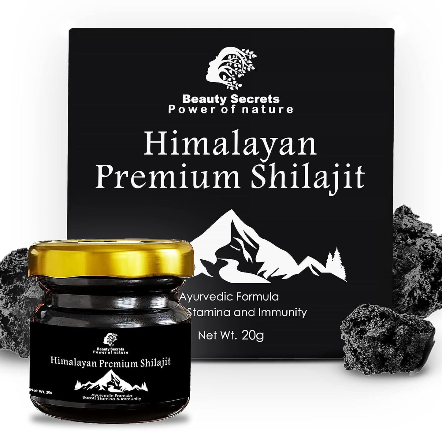Beauty Secrets Himalayan Premium Shilajit Resin - 20gm