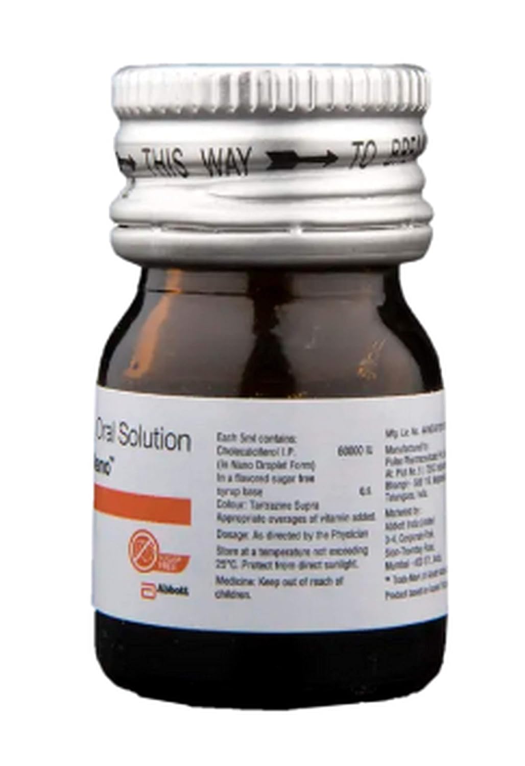Arachitol Nano Bottle 60K IU Vitamin D3 Oral Solution (5ml each) | Bone, Joint and Muscle Care