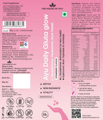 AYU Gluta Glow - Hormonal Acne & PCOS Skin Care Effervescent Tablets (15s) | Clears hormonal acne & dark spots with Shatavari, Ashoka, 90mg Hyaluronic Acid - 3X hydration & Vitamin C. Strawberry flavor.