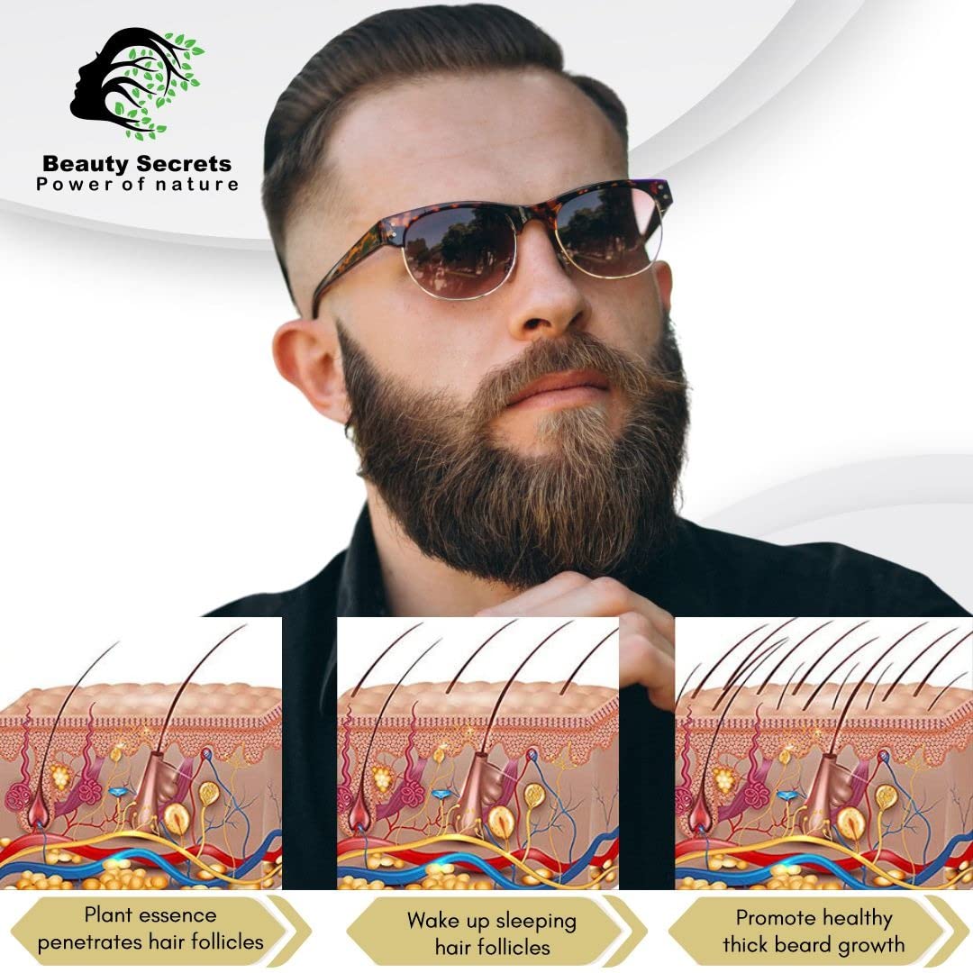 Beauty Secrets Beard Growth Oil - 60ml