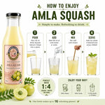 Baramasa Harvest Amla Squash (500ml) | Himalayan Indian Gooseberry Drink | Rich in Vitamin C & Digestive Support