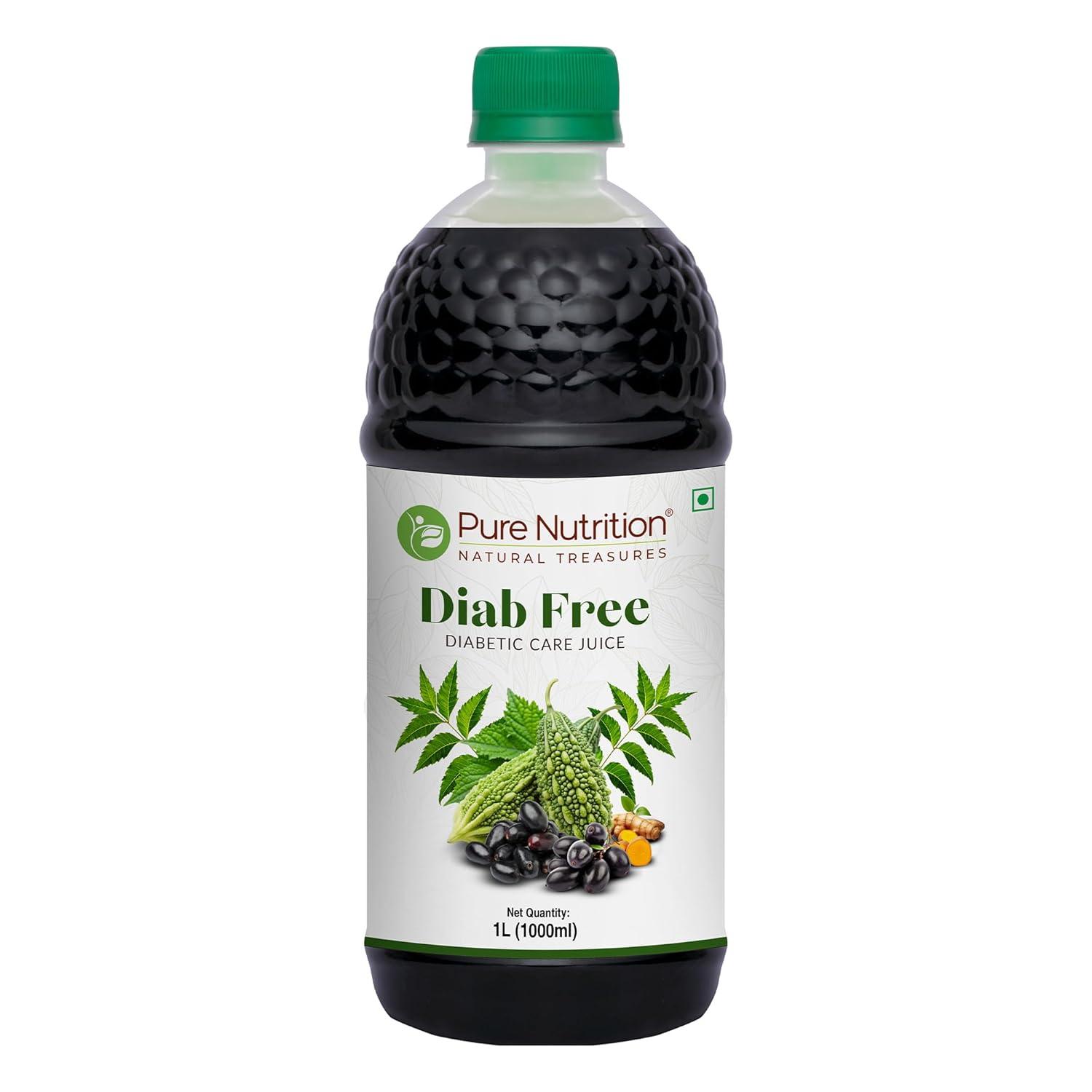 Pure Nutrition Diab Free Juice – 1000ml | Herbal Wellness Blend | Daily Metabolic Support