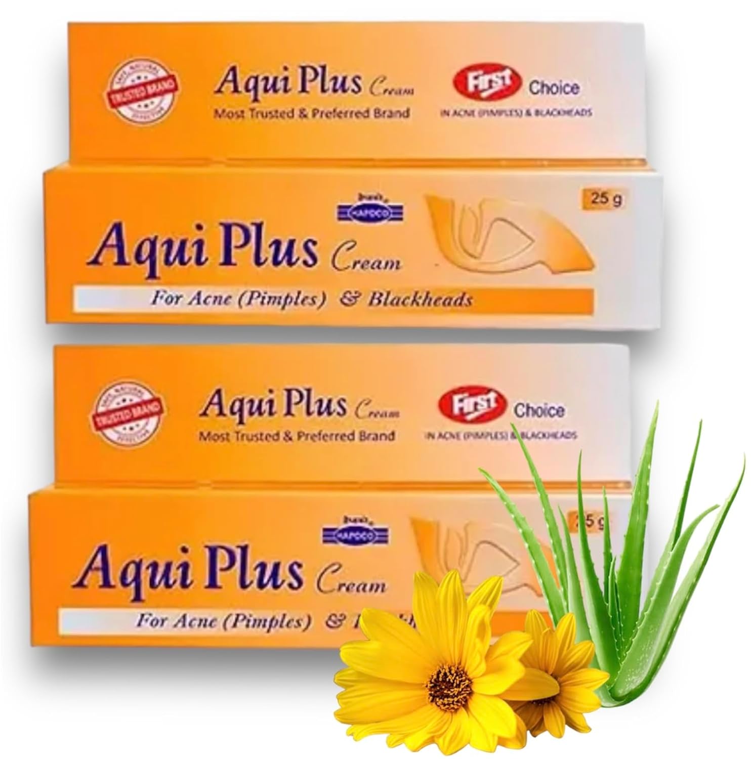Hapdco Aqui Plus Cream - 25ml - Pack of 3