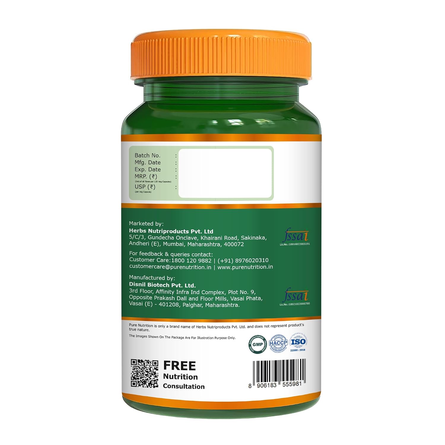 Pure Nutrition Fenugreek Extract 1200mg, 120 Capsules | Herbal Supplement for Digestive & Wellness Support
