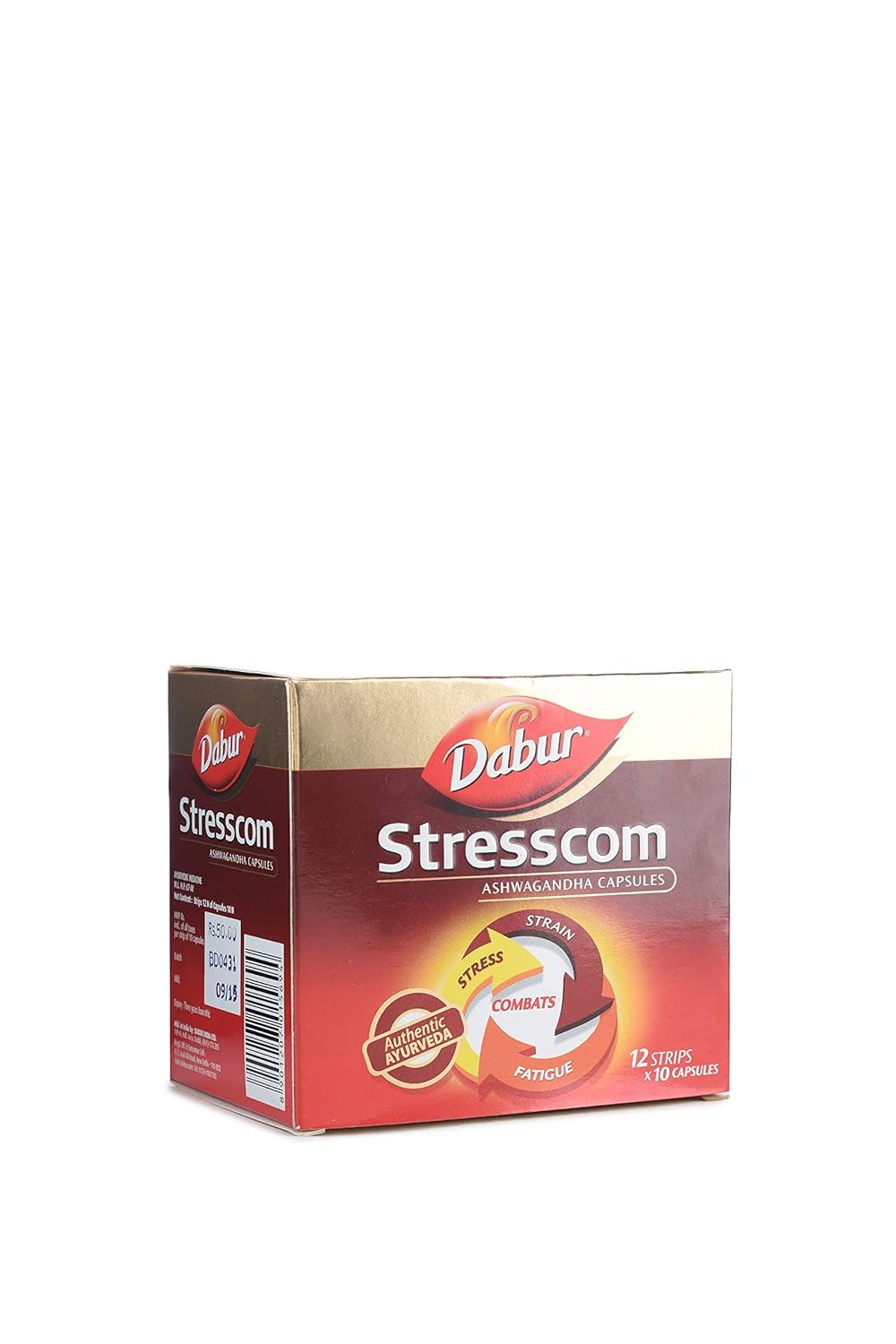 Dabur Stresscom Ashwagandha Capsule | Manages Fatigue, Weakness & Stress