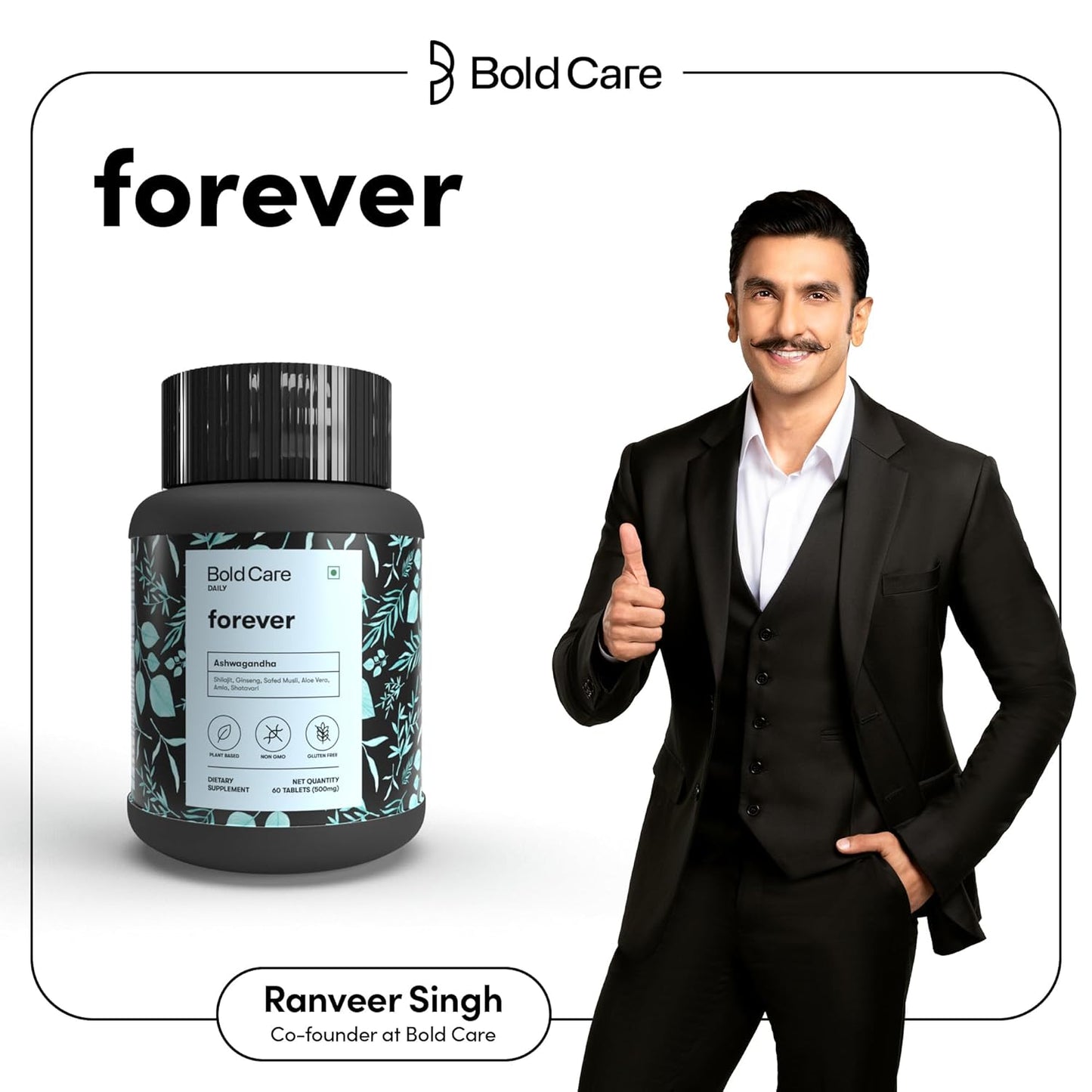 Bold Care Daily Forever Stamina Support Tablet - 60 Tablets