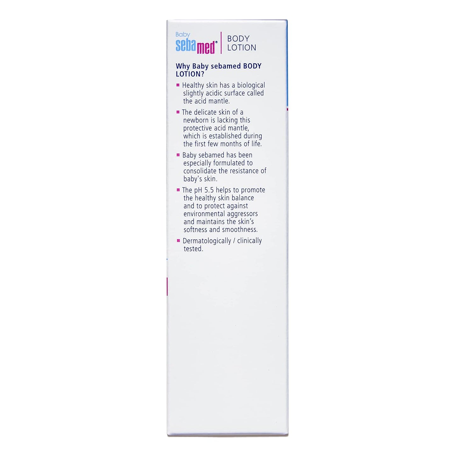 Sebamed Baby Body Milk Lotion | pH 5.5 |I deal for Dry skin | Daily Moisturisation - 400ml