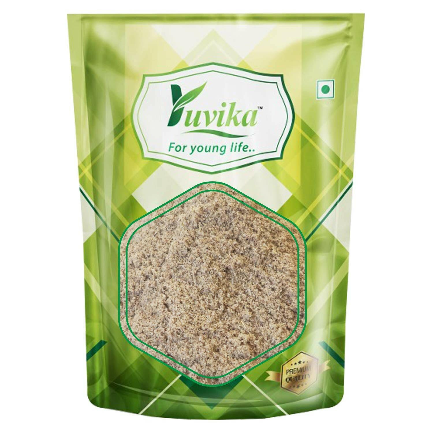 YUVIKA Khus Root Powder Vetiveria Zizanioides Vetiver Root Powder