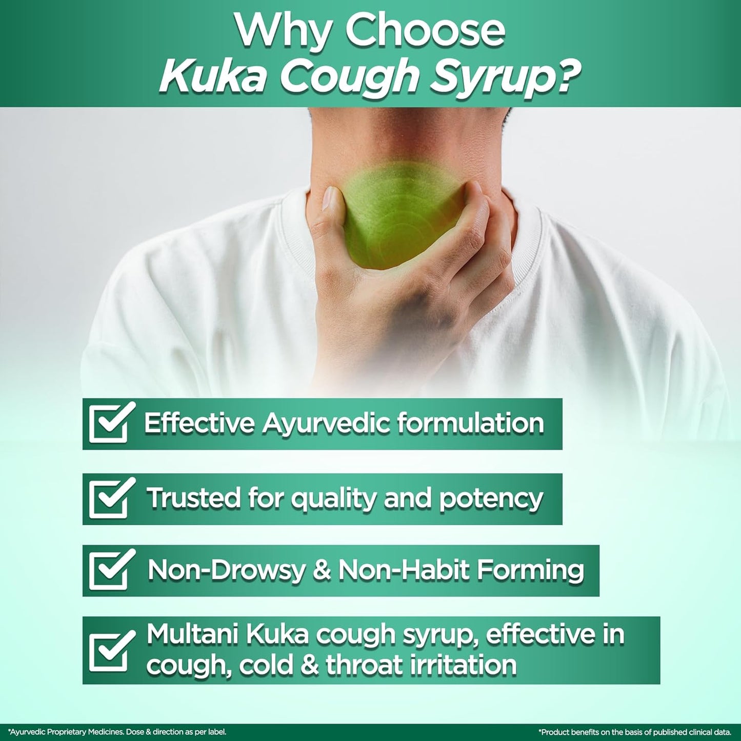 Multani Kuka Cough Syrup | Non-Drowsy - 100ml Syrup