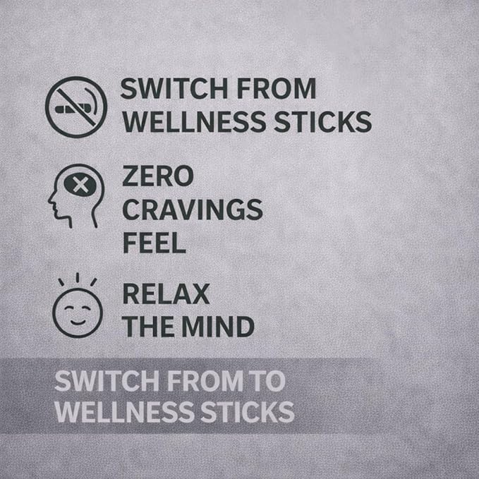 Royal Swag Ayurvedic Herbal Wellness Sticks Regular Flavour - 100% Tobacco & Nicotine Free (20 Sticks)