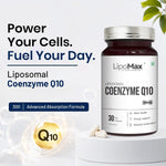 Pure Nutrition Liposomal CoQ10 300mg (30%), 30 Capsules | Heart & Energy Support Supplement