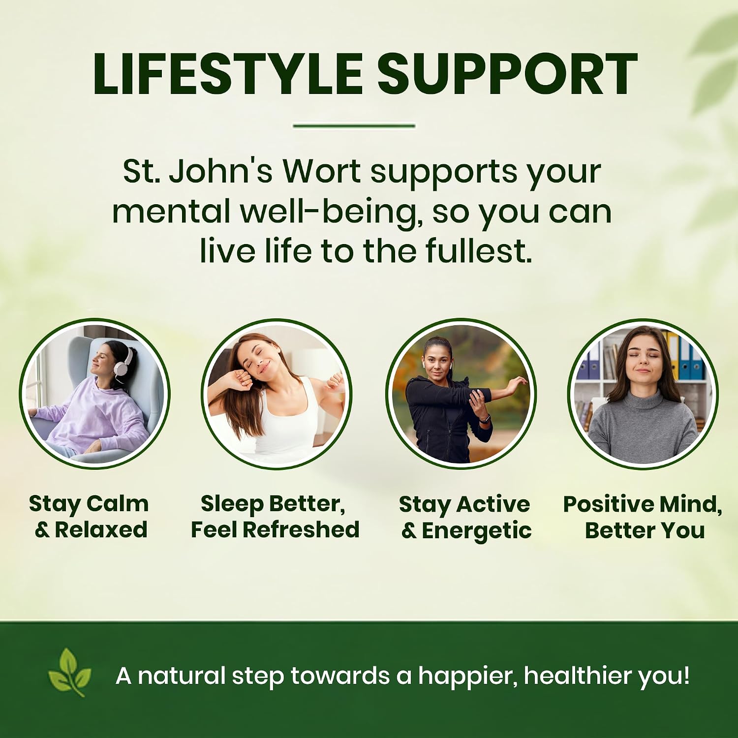 Pure Nutrition St. John’s Wort Extract 500mg, 60 Capsules | Herbal Mood & Wellness Support