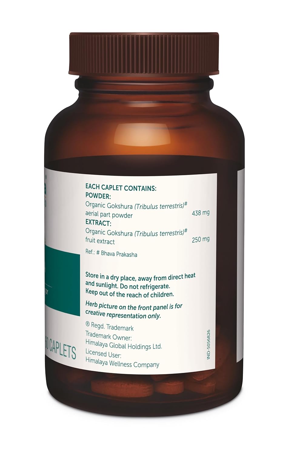 Himalaya Organic Gokshura Caplet - 60 Caplets