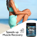 Pure Nutrition Beta Alanine Powder (200 gm), Unflavored | Pre Workout Supplement Amino Acid | Boost Muscle Power & Improve Performance