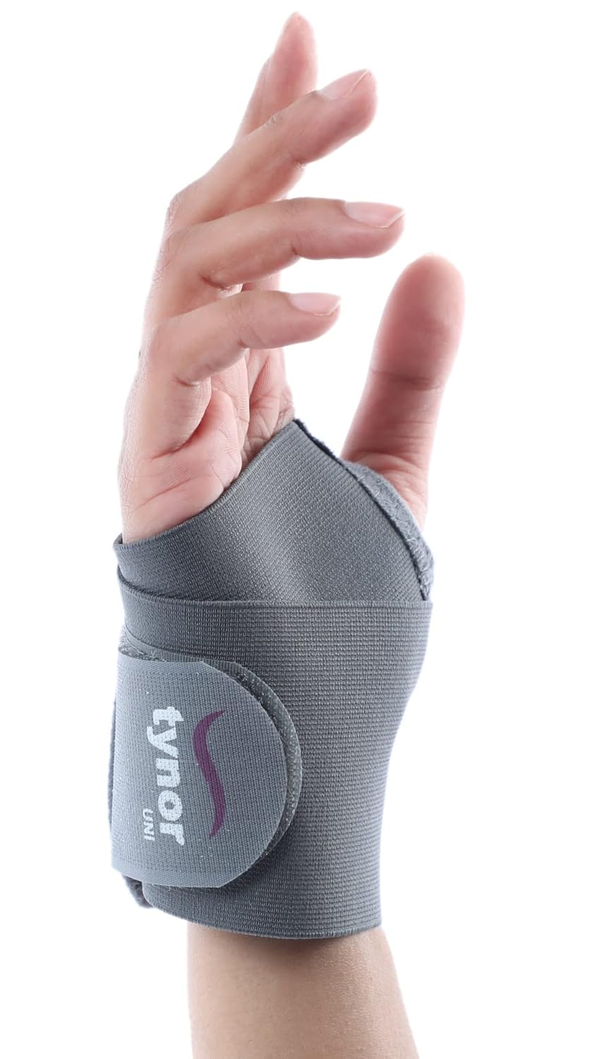 Tynor E-06 Wrist Brace with Thumb Universal - Grey