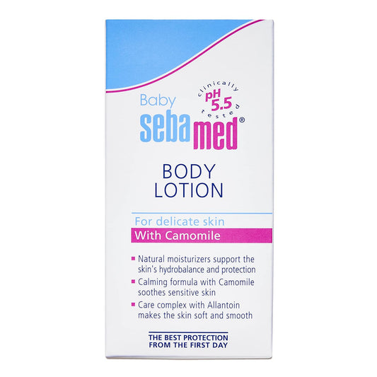 Sebamed Baby Body Milk Lotion | pH 5.5 |I deal for Dry skin | Daily Moisturisation - 400ml