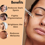 Dermistry No Pigmentataion & Uneven Tone Kojic Acid Skin Perfecting Face Serum - 30ml
