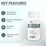 Vitaone Ashwagandha KSM-66® 600mg Capsule | Clinical Strength for Stress Relief, Energy & Stamina (60 Capsules)