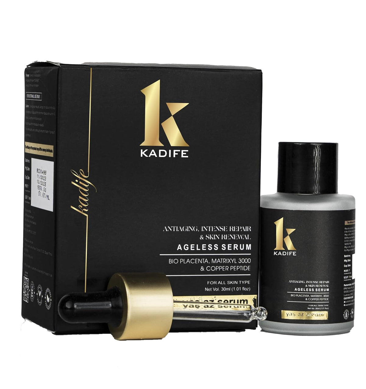 KADIFE Ageless Anti Aging Face Serum (30ml)