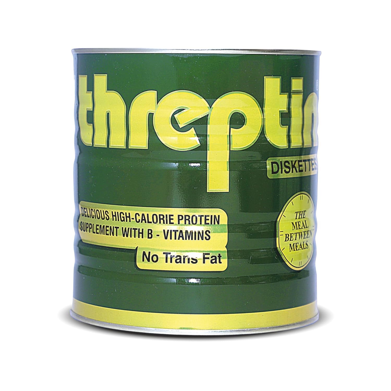 Threptin High-Calorie Protein Vanilla Diskette Supplement with B-Vitamins for Hunger Pangs | Flavour Vanilla Diskette