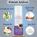 Dermistry Foaming Face Wash - 2% Salicylic Acid Anti Acne