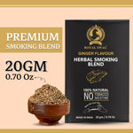 Royal Swag Herbal Smoking Mixture Ginger Flavour - Tobacco Free (20g / 0.7 oz Pouch)