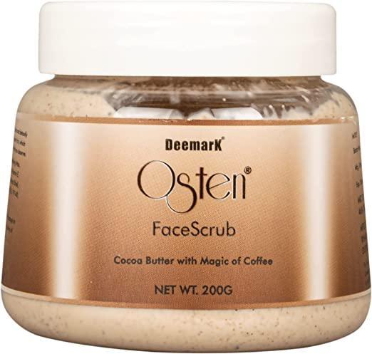 Deemark Osten Coffee Face Scrub - 200g - (Pack of 2)