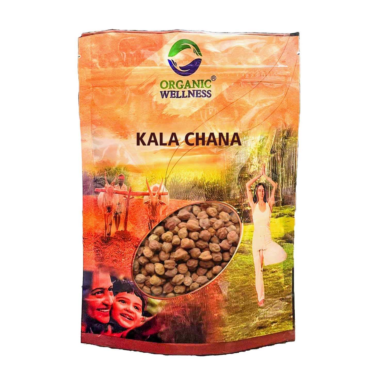 Organic Wellness Kala Chana - 450 grams