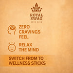 Royal Swag Herbal Cigarettes Clove & Mint Flavour - Tobacco Free (10 Sticks - 2 Pack)